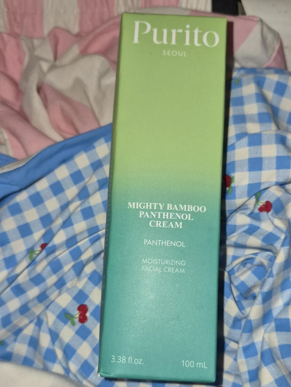 Purito Mighty Bamboo Panthenol Cream - Nwt